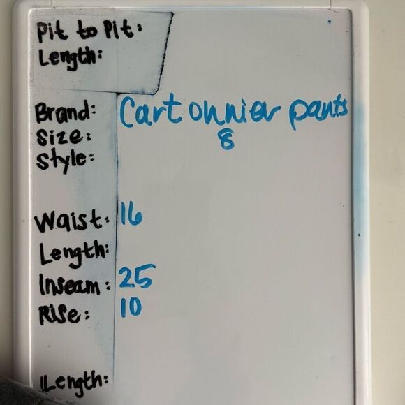 Anthropologie Cartonnier Gray Flannel Ankle Trousers - Women’s US 8 - Picture 11 of 11